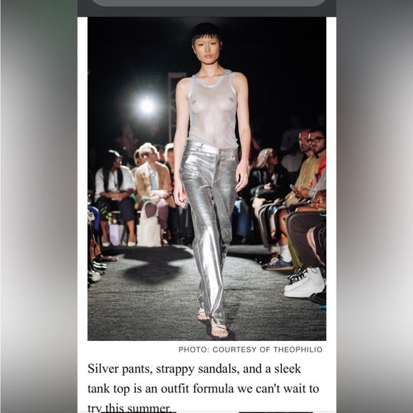 7 For All Mankind Sequined Cuff Boyfriend Jeans - Picture 8 of 10